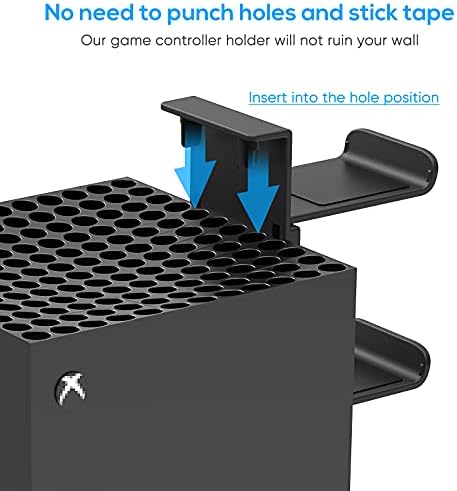Fyoung Anti -Pó Tampa com Stand Controller Compatível com Xbox Series X Console Acessório para Controlador