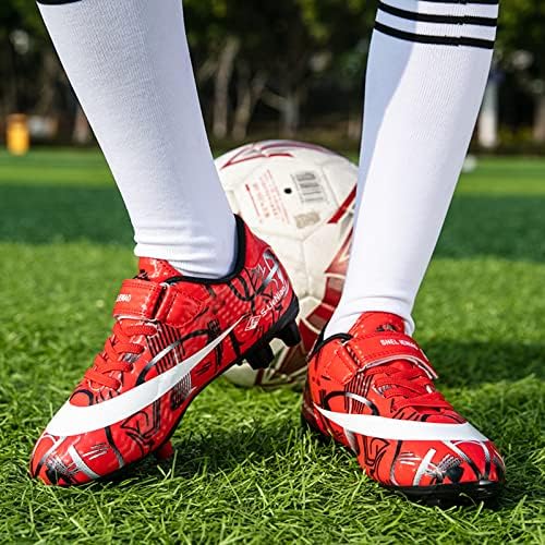 ZVC Kids Soccer Cleats Meninos Sapatos de futebol meninos Firme arremesso de futebol juvenil de futebol juvenil de futebol