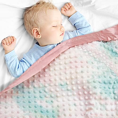 Cobertor de bebê de cetim sedoso beilimu + 3D Stripe Gingham Corduroy Baby Blain para meninos meninas