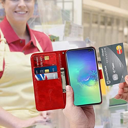 Caso Zoeirc para Galaxy S10 Plus Caso, Galaxy S10+, Caixa de carteira Samsung S10 Plus, capa de capa de telefone