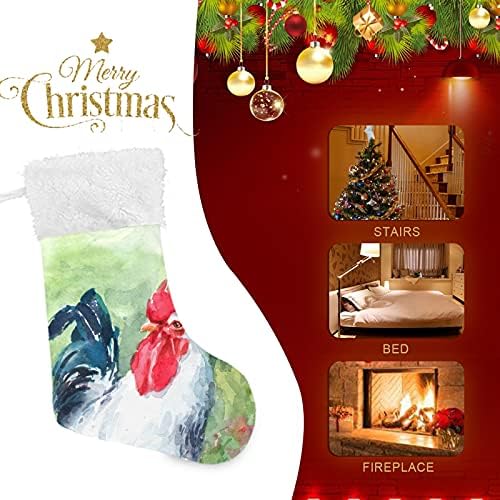 Meias de Natal de Rochos de pássaros grandes meias de natal para o quarto de Natal da árvore das