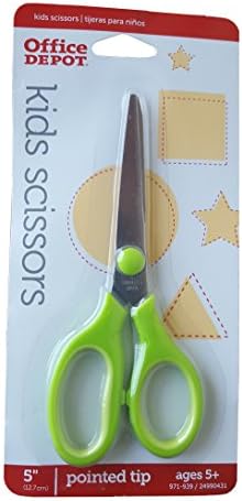 Office Depot Tip apontou Scissors 5 | cores variadas
