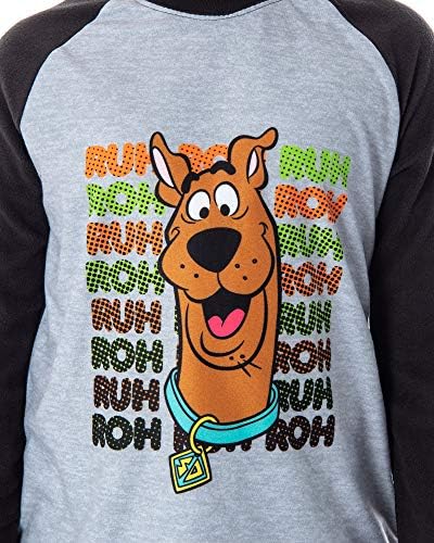 Intimo Scooby Doo Boys PJS Ruh-Roh! Camisa e calça do pijama
