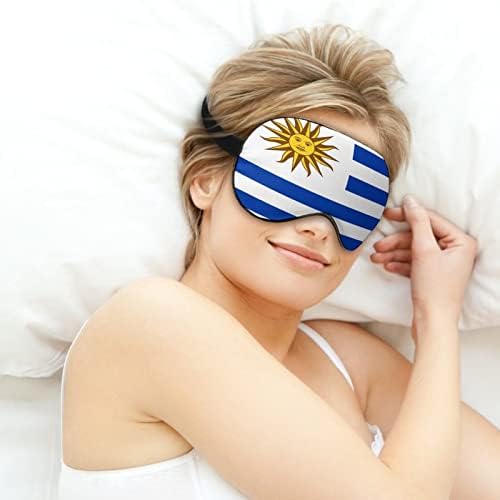 Bandeira do Uruguai Dormente Máscara de cegão Máscara Cute