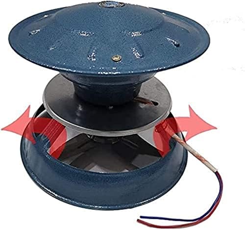 Ajazi 100W Chimney Fan Farplace Fan induziu draft ventil exaustor doméstico exaustor de fumaça chaminé induzido