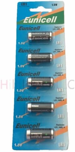 Hillflower 1000 peças lr1 e90 n mn9100 910A 0% de mercúrio de 1,5V de duração de longa duração bateria