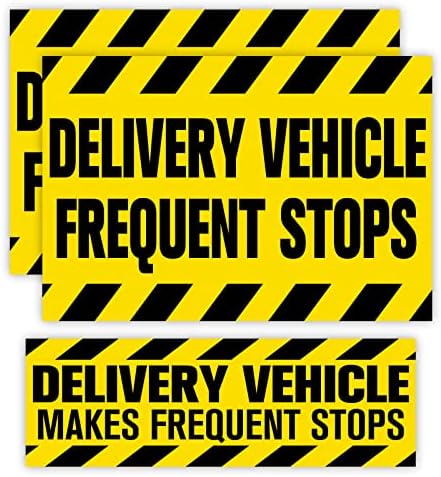 3 ímãs de pacote veículo de carro freqüentemente interrompe os sinais de motorista de entrega de