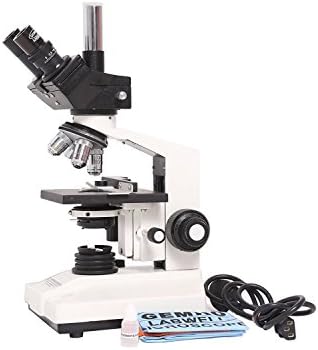 Gemkolabwell Trinocular Medical Clinical Pathology Microscópio de laboratório de médico com porta CAM