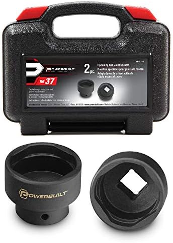 PowerBuilt Specialty Ball Junice Sockets, Remova e instale juntas de esferas da Chrysler Care Vehicles, design
