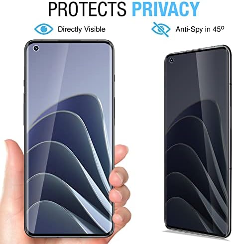 MOOISVS [2+ 2] Para o OnePlus 10 Pro [cobertura total] Protetor de tela de vidro temperado com