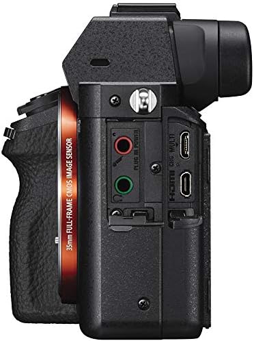 Sony Alpha A7ii Câmera digital sem espelho, 24.3MP, pacote com estojo de coldre de câmera, cartão