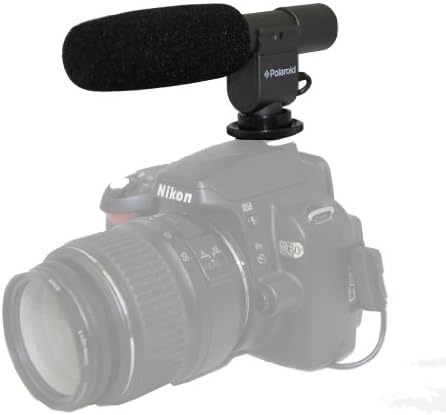 Polaroid Pro Video Condenser Shotgun Microphone for The Sony HDR-CX760V, PJ760V, PJ710V, CX210, PJ260V,