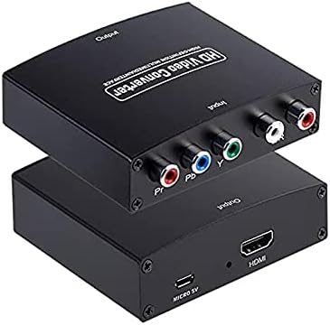 VR-ROBOT YPBPR para conversor HDMI, componente para o conversor HDMI, RGB para HDMI Suporta o adaptador