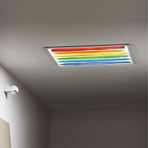 Tampas de luz fluorescente de Lorougei para painéis de difusor de luz de teto coloridos de luz-fluorescente