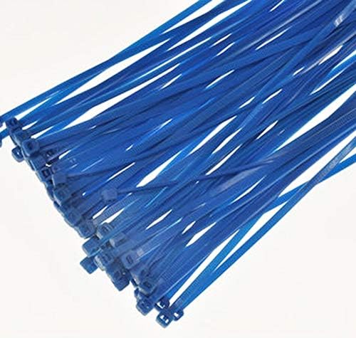 100-1000 peças cabos profissionais Tabias de cabos de cabo de 3,6x150mm azul 100 peças
