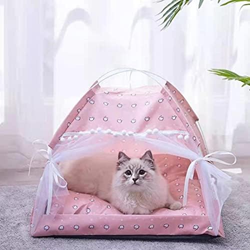 NC de ninho de tenda de pet-tenda NC pode ser removido e lavado o ninho de gato com um tapete frio de tapete