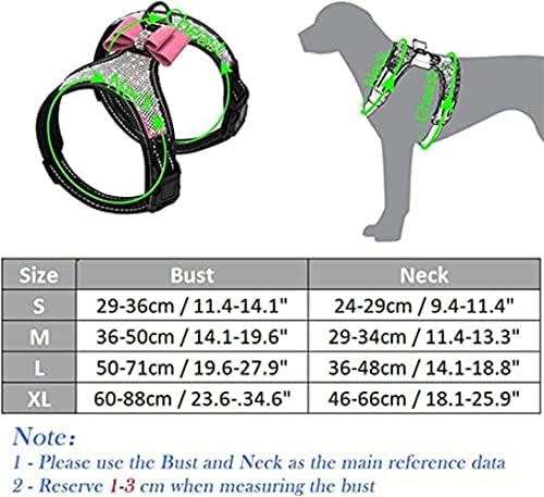 Teleyi Rhinestone Dog Arnness, colete reflexivo de cachorro com gravata borboleta brilhante para