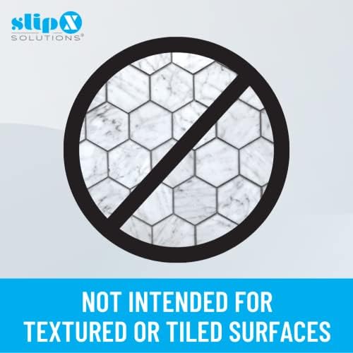 Slipx Solutions Accu-Fit Square Tapete, Tapete Extra grande de 27 x27, tapete de barraca sem