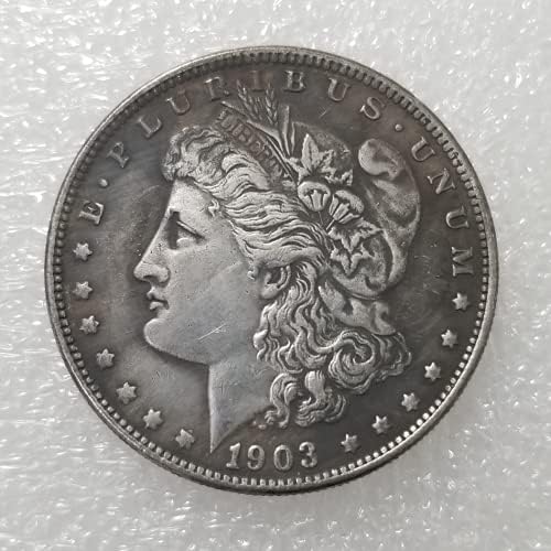 Cópia de Kocreat 1883-S-Morgan Dollar Plating Silver moeda-replica U.