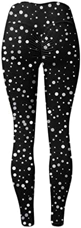 Jofow Womens Leggings Gradiente lantejoula Sparkle glitter casual moda moda esticada calças magras