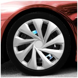 Snap 15 de polegada no Hubcaps Compatível com Hyundai Sonata - Conjunto de 4 tampas de aros para rodas