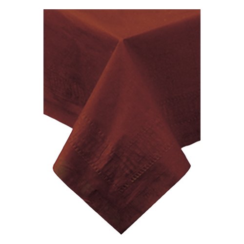 Hoffmaster 220646 Tissue/Poly TlowCover, 3 Ply, 108 Comprimento x 54 Largura, chocolate