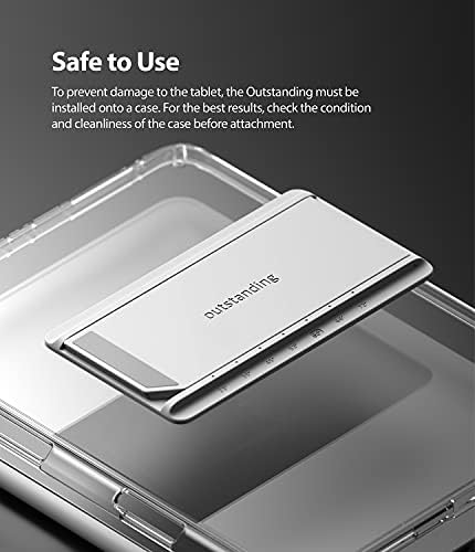 Ringke Fusion com excelente [case + stand] compatível com ipad pro de 11 polegadas capa transparente