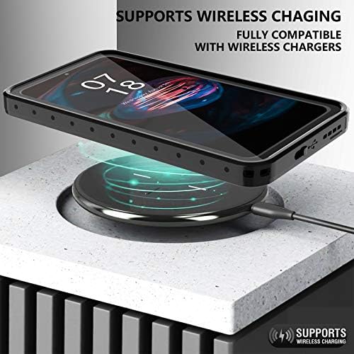 Antshare para Samsung Galaxy S21+ Plus Case à prova d'água, protetor de tela construído em tela 360 ° Caso limpo