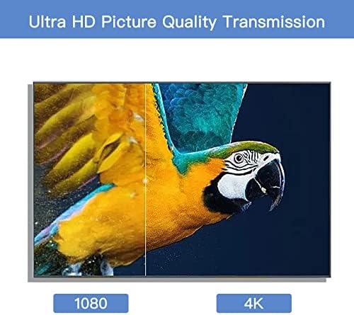 Transmissor e receptor HDMI sem fio Gusslm, kit de extensor hdmi sem fio, plug and play, suporte 2,4/5GHz 4K@30Hz
