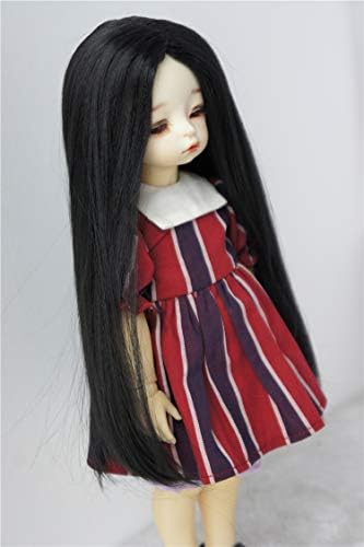 JD016 6-7 '' 16-18cm de comprimento Doll Straight Doll Wigs YOSD 1/6 Acessórios sintéticos de boneca