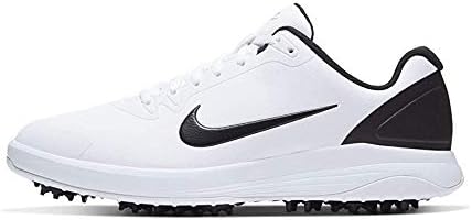Nike Infinity g Sapatos de golfe à prova d'água masculinos Black-White