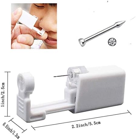 Kit de piercing no nariz Wistart 2pcs