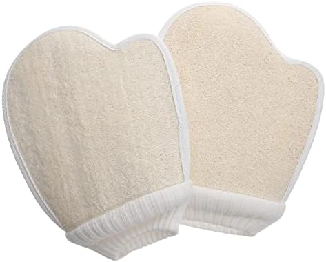 Banho curado esponja esponja esponja esfoliante esfoliante luvas de chuveiro luvas esfoliantes luvas de