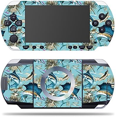 Mightyskins Skin Compatível com Sony PSP - Island Fish | Tampa protetora, durável e exclusiva do encomendamento