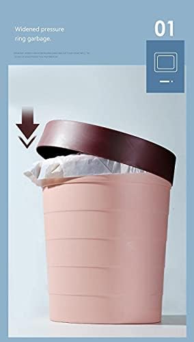 Lixo de lixo de lixo de lixo wxxgy pode ser criativo cesto de papel de papel fofo, adequado para