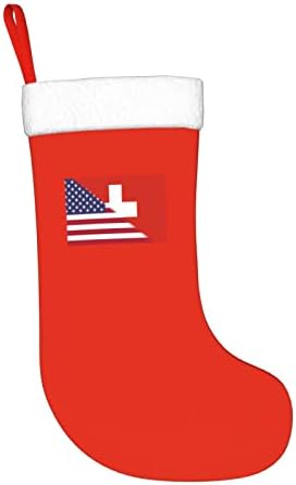 TZT American Flag and Swiss Flag Mekings, presentes de festa de férias de Natal para decorações de