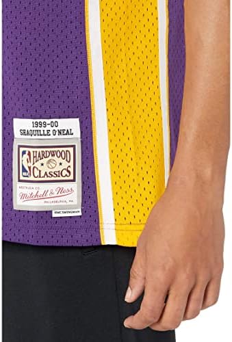 Mitchell e Ness NBA Swingman Jersey Lakers 99-00 Shaquille O'Neal Purple SM