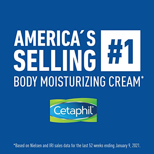 Creme hidratante de Cetaphil, 16 onças, hidratante hidratante para pele seca a seca e sensível, o creme
