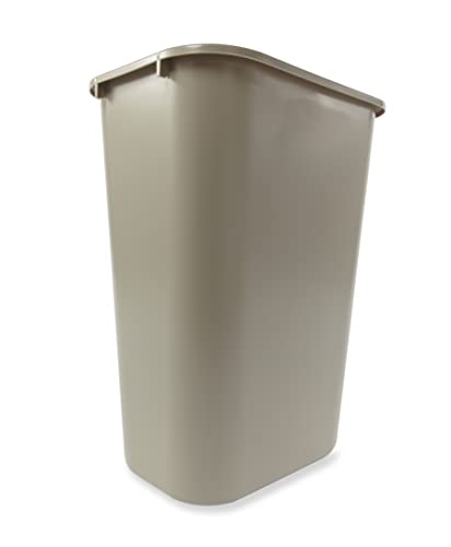 Rubbermaid Commercial Products 41qt/10.25 Gal Wastebasket Lips Container, para casa/escritório/subvenção,