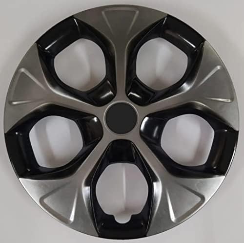 Conjunto de copri de tampa de 4 rodas de 4 polegadas de 14 polegadas Black Hubcap Snap-On Fits Renault