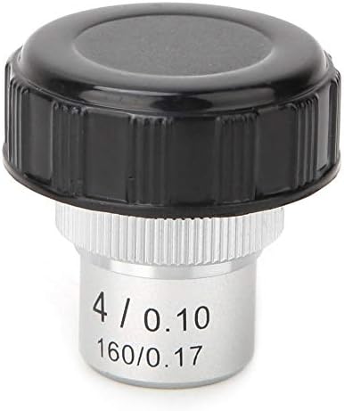 195 Interface de lente objetiva achromática de aço para todos os microscópios biológicos