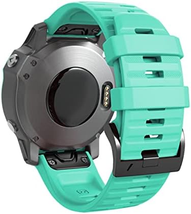 Ndjqy 26 mm 22mm Watch Watch Band para Garmin Fenix ​​7 7x 6x 6Pro relógio Silicone Easy Fit