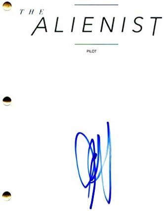 Daniel Bruhl assinou autógrafo - O Script Piloto Full Alienist - Luke Evans, Dakota Fanning, Quentin Tarantino