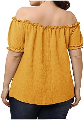Blusa de manga curta de outono de verão para garotas adolescentes da camisa lisa de algodão de pescoço de