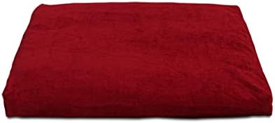 Buda Groove Rust-Red Chenille Zafu Zabuton Meditation Cushions, vendido individualmente