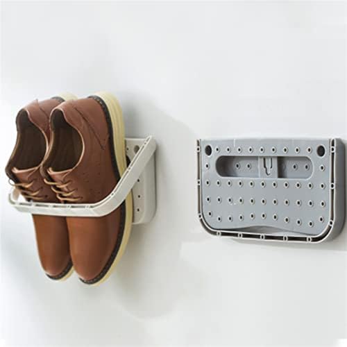 AMABEAZWJ POT E ORGANIZER PAN PAN Multifuncional Rack de sapato dobrável para rack de armazenamento