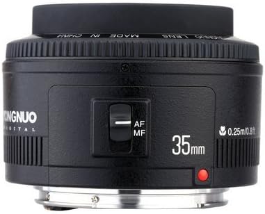Lente Gowe F2 1: 2 AF/MF Lente de foco automático fixo/de grande angular para câmera Canon EF Mount EOS
