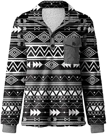 Moda de lâmpada de suéter masculino, com botões de bolsos aztec suéteres divertidos zíppe de suéteres