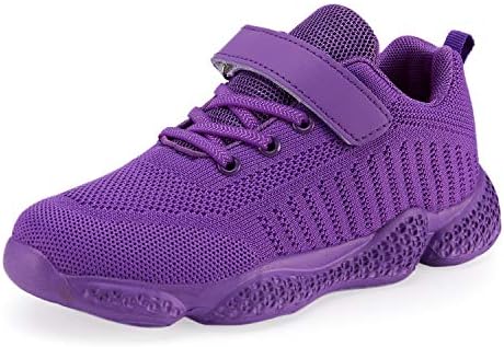 Voxge Boys Sneakers meninas sapatos atléticos Kids Hook and Loop Fashion Shoes