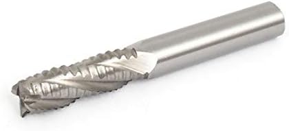 X-Dree 10mm Frea de broca de 10 mm Groova helicoidal 4 flauta HSS Cutter Fim Mill (10 mm vástago
